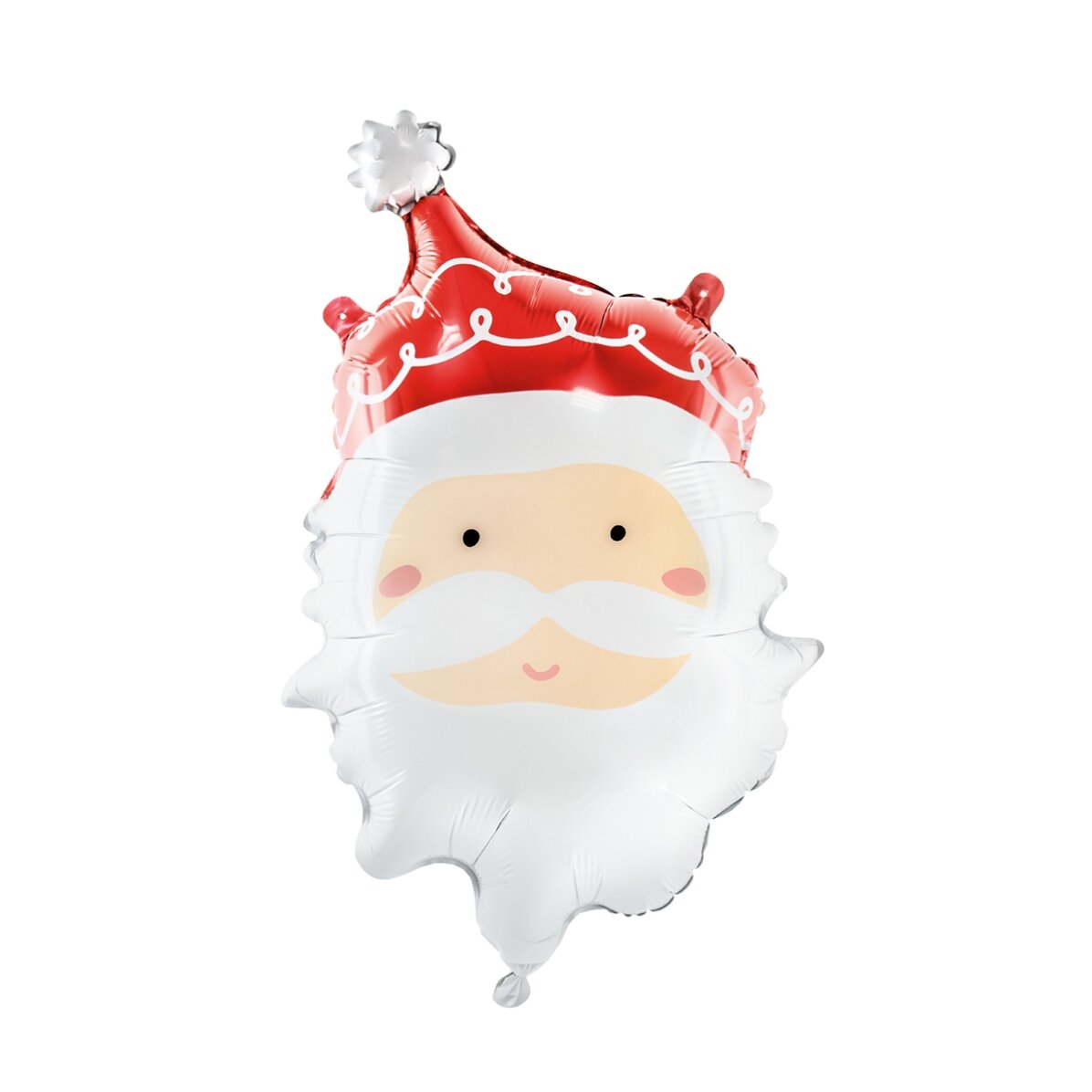 Ballon – het gezicht van de kerstman