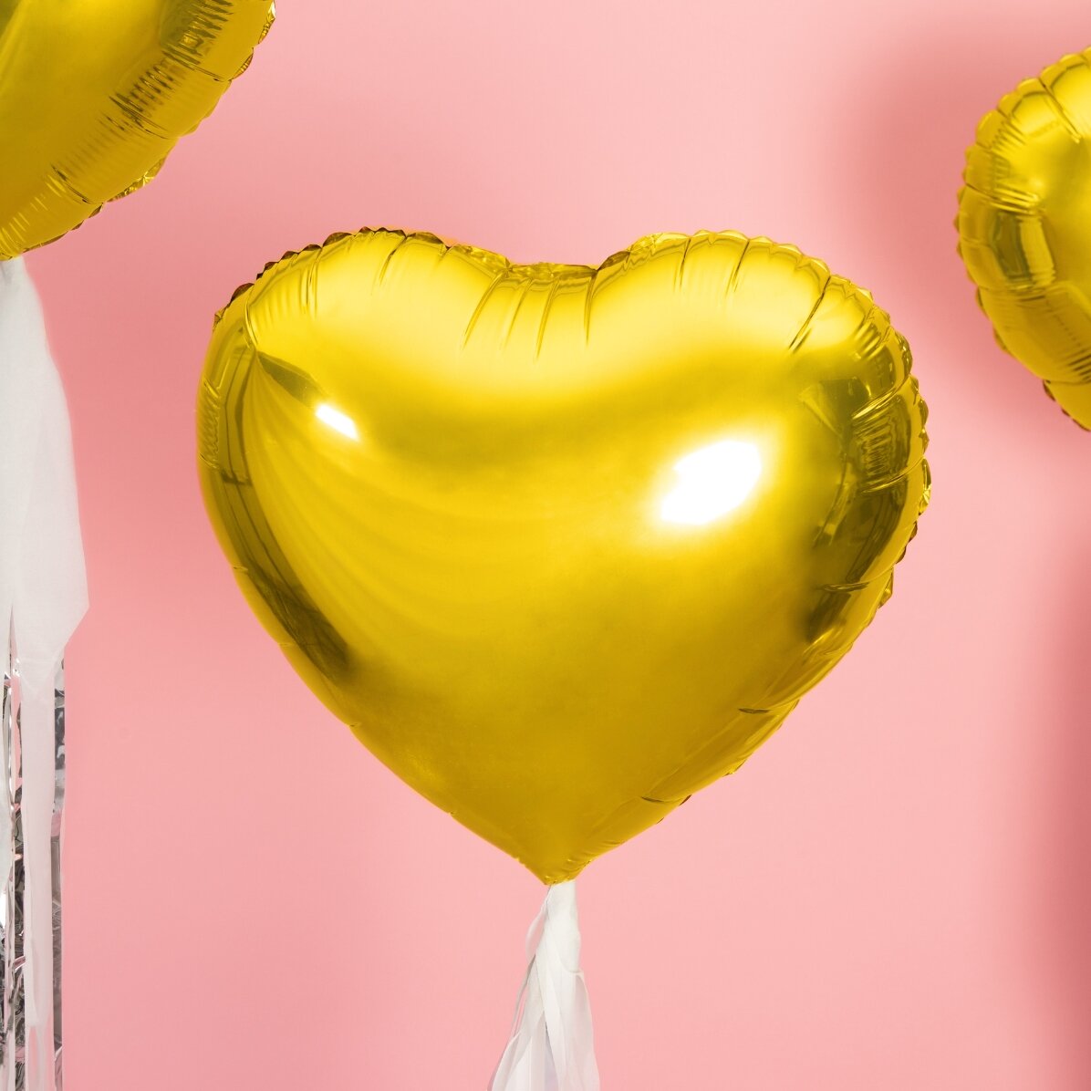 Ballon - Gouden hart 45 cm