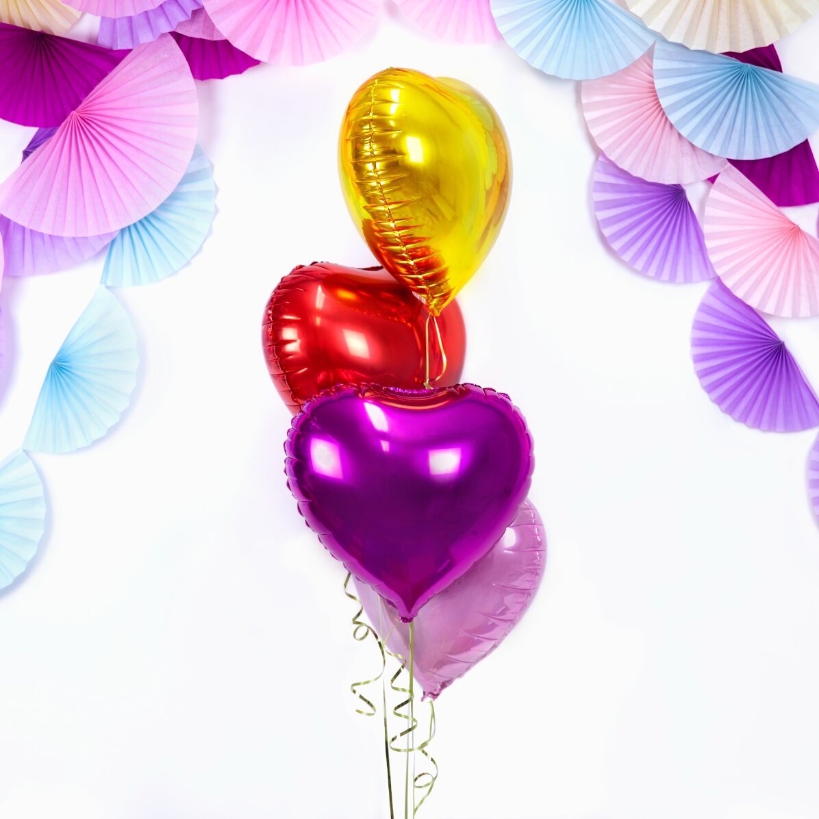 Ballon - Gouden hart 45 cm