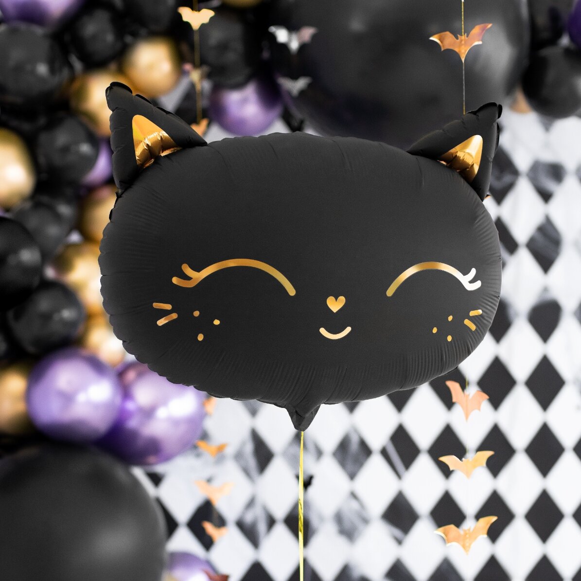 Ballon Chat - noir