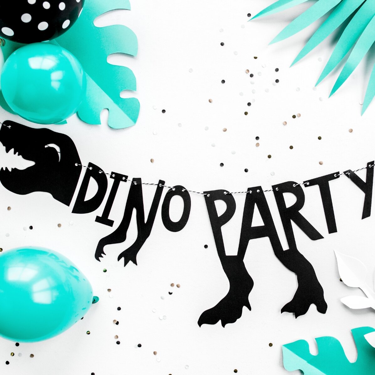 Banner Dinosaurus Dino-feestje