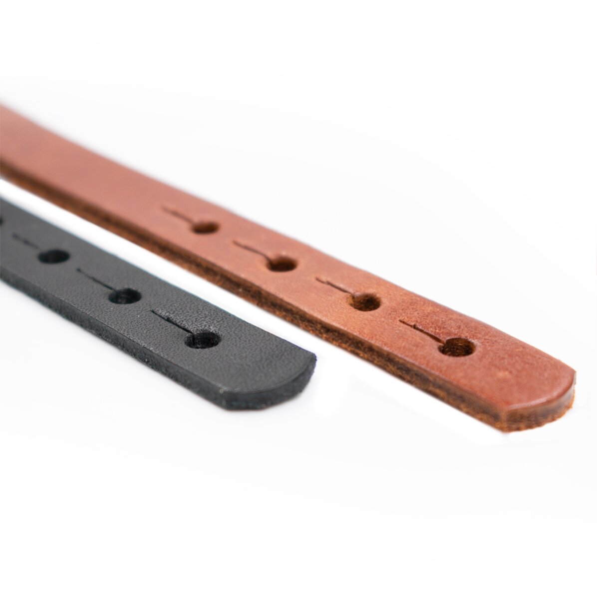 Gepersonaliseerde leren armband met 2 initialen - Hartje