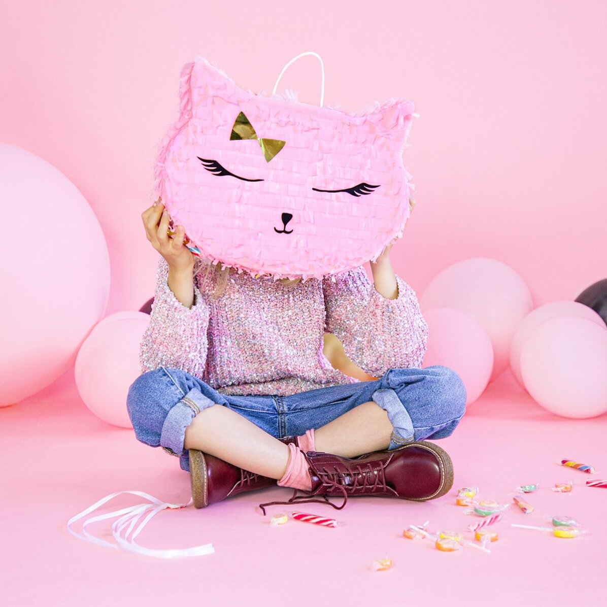 Pinata-versiering Kat
