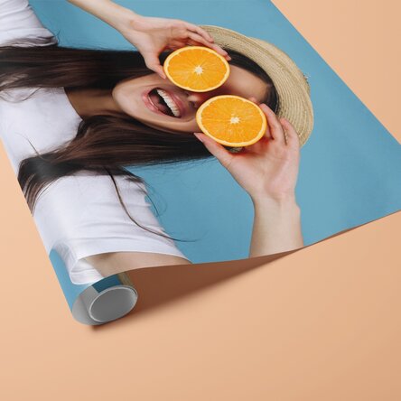 Papier d'emballage personnalisé avec une photo