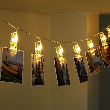 Installatie van verlichte fotoklemmen