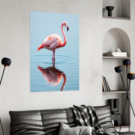 Affiche « Flamingo »