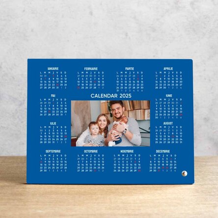 Cadres de bureau personnalisés avec calendrier