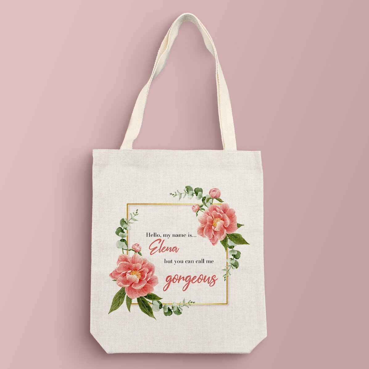 Sac personnalisé avec inscription - Gorgeous