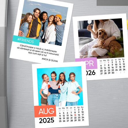 Aimants et carnets avec calendrier