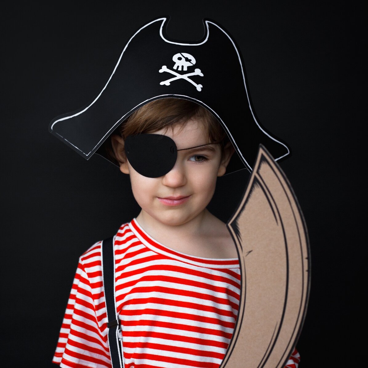 Halloween-piratenset