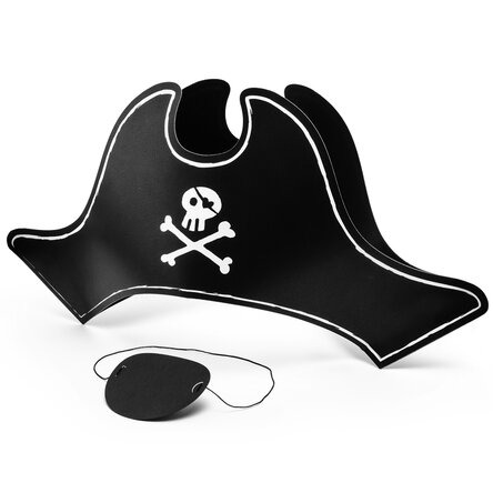 Halloween-piratenset