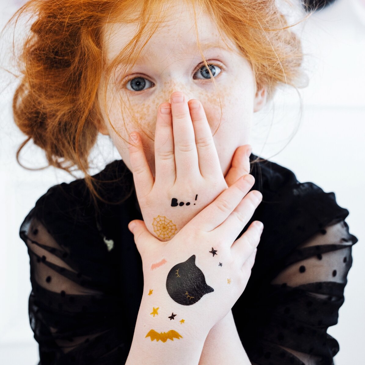 Tijdelijke Halloween-tatoeages