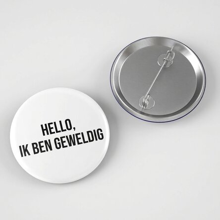 Gepersonaliseerde button met tekst