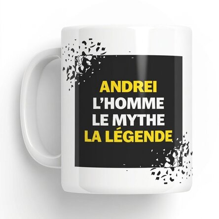 Tasse personnalisée avec inscription - The Legend