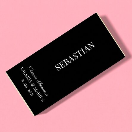 Chocolat personnalisé avec un message - Garçons d'honneur