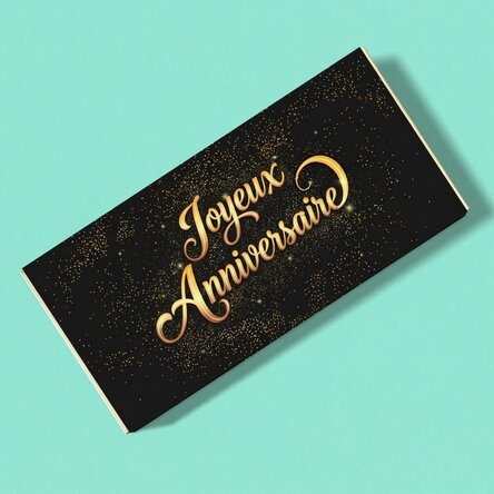 Chocolat personnalisé - Joyeux anniversaire !