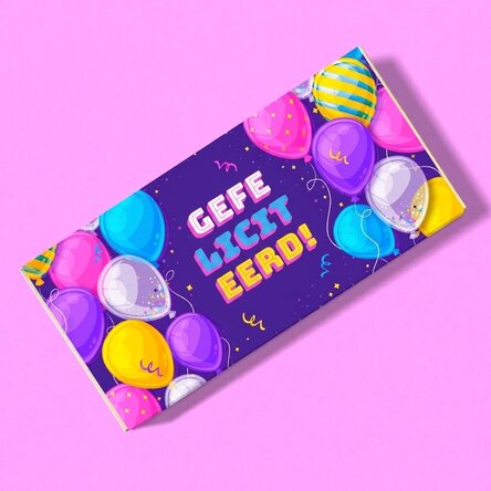 Chocolade op maat voor een verjaardag