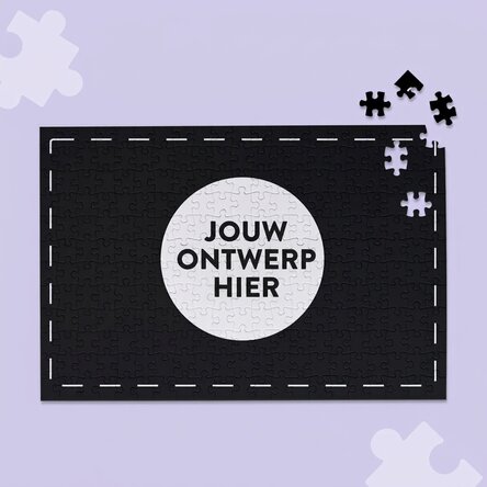 Gepersonaliseerde puzzel met jouw afbeelding, 36 x 24 cm