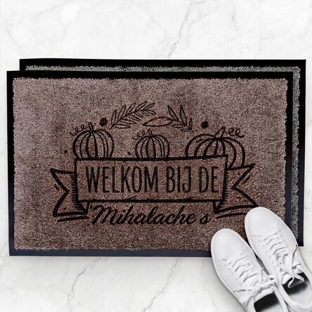 Vloerkleed voor binnen bij de ingang - Herfst