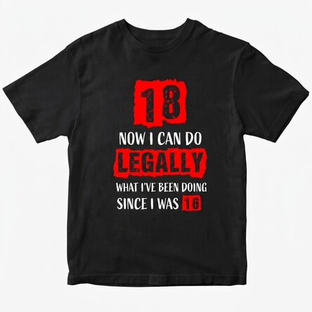 Katoenen T-shirt met gepersonaliseerde tekst - Majorat
