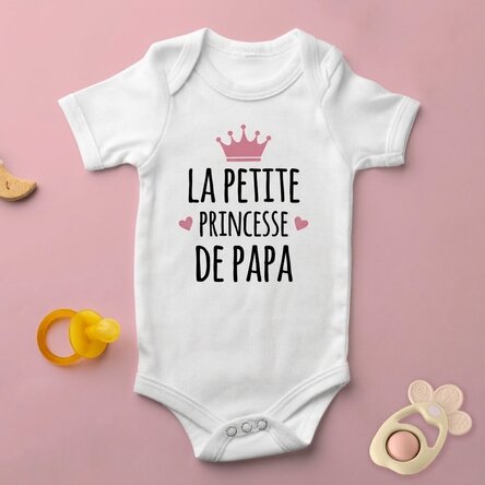 Body pour bébé personnalisé avec un message - Bébé