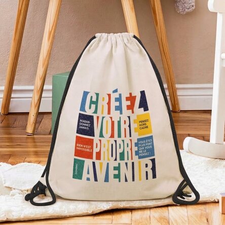 Sac à dos personnalisé avec prénom - Create your future