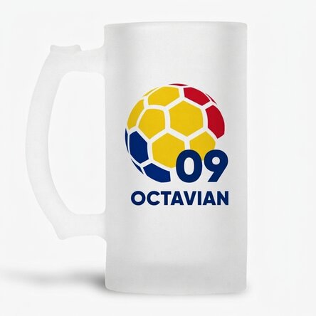 Gepersonaliseerde bierpul met boodschap - Supporter