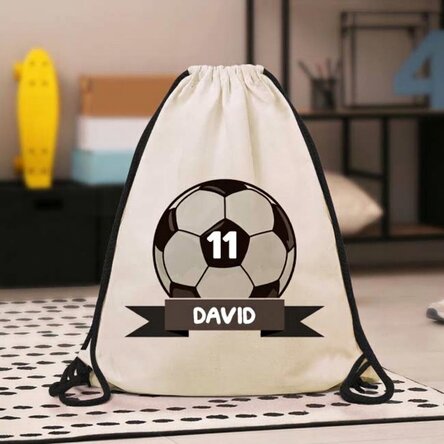 Sac à dos personnalisé avec prénom - Football