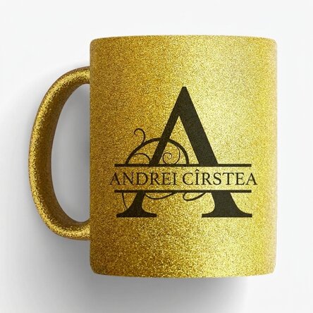 Tasse personnalisée avec un monogramme