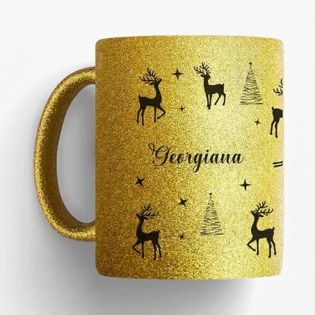 Tasse personnalisée avec inscription - Noël