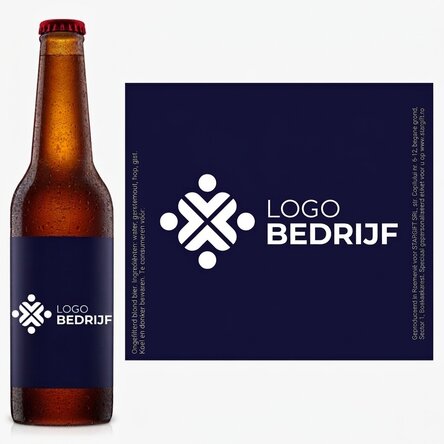 Bier met eigen logo