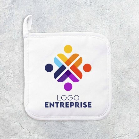 Support pour casserole chaude personnalisé avec logo