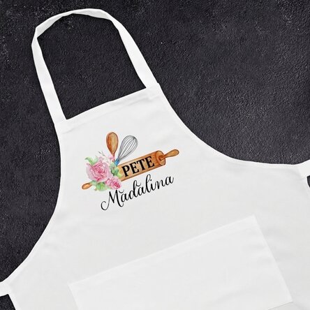 Gepersonaliseerd geschenk met tekst voor de peettante - Bloemen