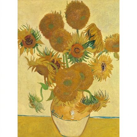 Poster Vincent van Gogh, Zonnebloem 1888