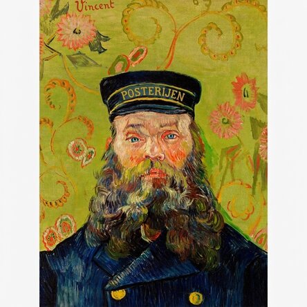 Poster Vincent van Gogh, De postbode Joseph Roulin 1889