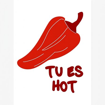 Affiche « You're hot »