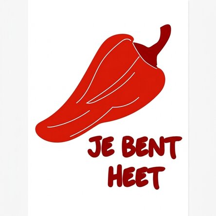Poster 'You're hot'