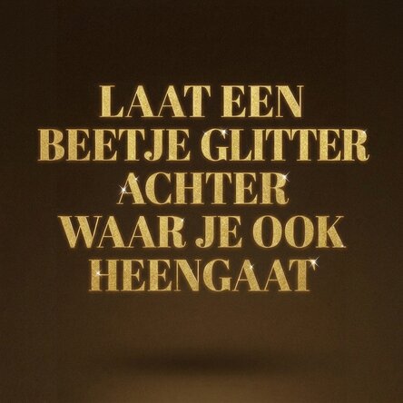 Poster ‘Leave a spark’