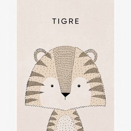 Affiche « Tigre »