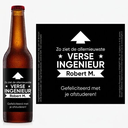 Bier met een persoonlijke boodschap – Zo ziet het eruit