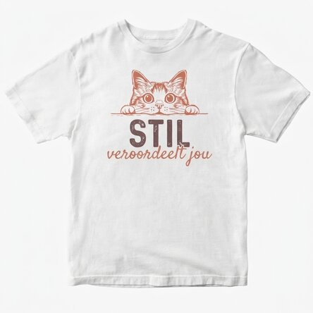 Gepersonaliseerd katoenen T-shirt - Judging you