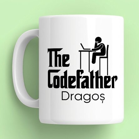 Mok met naam erop - The codefather