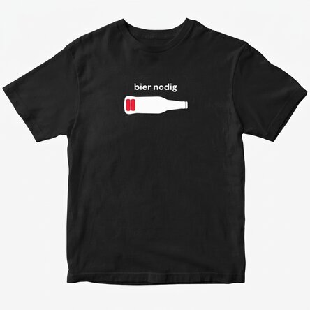 Gepersonaliseerd katoenen T-shirt - Beer battery