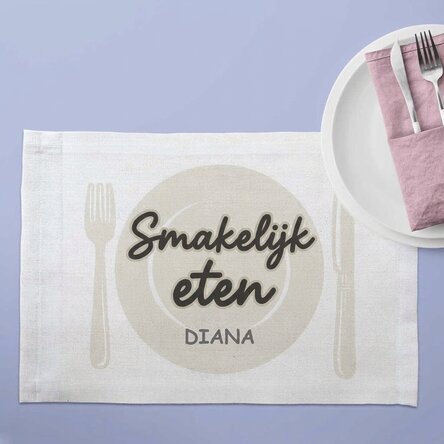 Bordhouder met naam - Bon Apetit