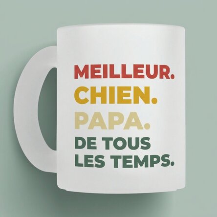 Tasse personnalisée avec photo et texte - Best