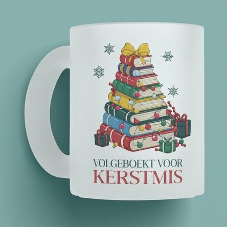 Gepersonaliseerde mok met naam en boodschap - Kerstmis