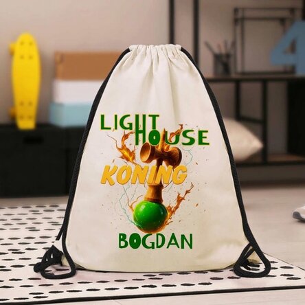 Rugzak met naam erop - Lighthouse King