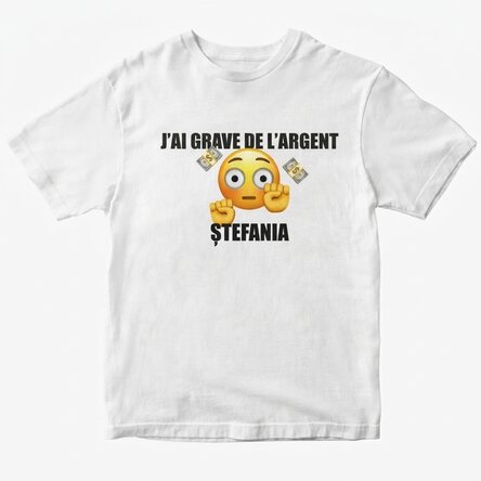 T-shirt en coton personnalisé avec l'inscription « I got hella money »