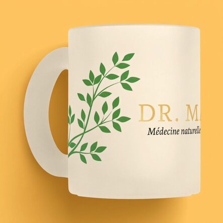 Tasse personnalisée avec inscription - Golden Doctor