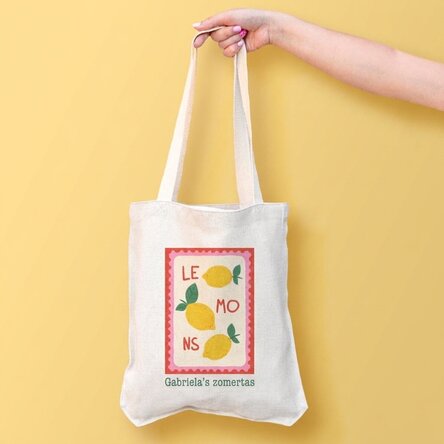 Gepersonaliseerde tas met tekst - Summer